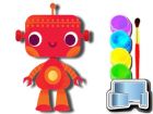 BTS Robot Coloring Book, Gratis online Spiele, Kinderspiele, Ausmalbilder, HTML5 Spiele