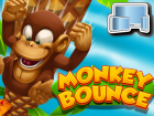 Monkey Bounce, Gratis online Spiele, Arcade Spiele, Geschicklichkeit, HTML5 Spiele