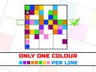 Only 1 color per line, Gratis online Spiele, Puzzle Spiele, Denk/Logik, Sudoku online, HTML5 Spiele