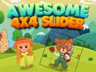 Awesome 4x4 Slider, Gratis online Spiele, Kinderspiele, HTML5 Spiele, Denk/Logik, Slide Puzzle Online