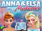 Anna & Elsa Makeover, Gratis online Spiele, Mädchen Spiele, Makeover, HTML5 Spiele