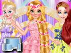 Long Hair Princess Prom, Gratis online Spiele, Mädchen Spiele, Hairstyle, HTML5 Spiele, Dress up Mädchen, Schminken 